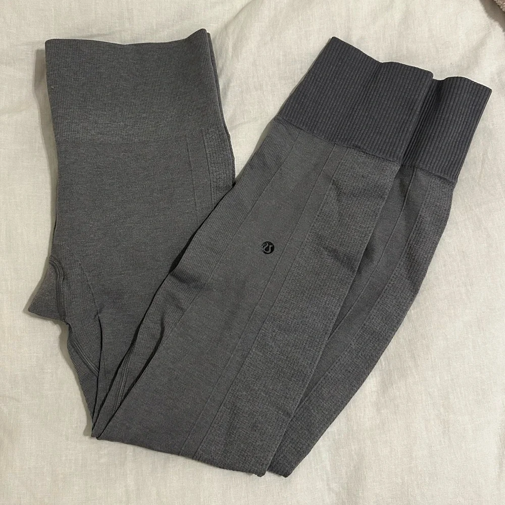 lululemon athletica Women's Gray High-Rise Seamless Leggings